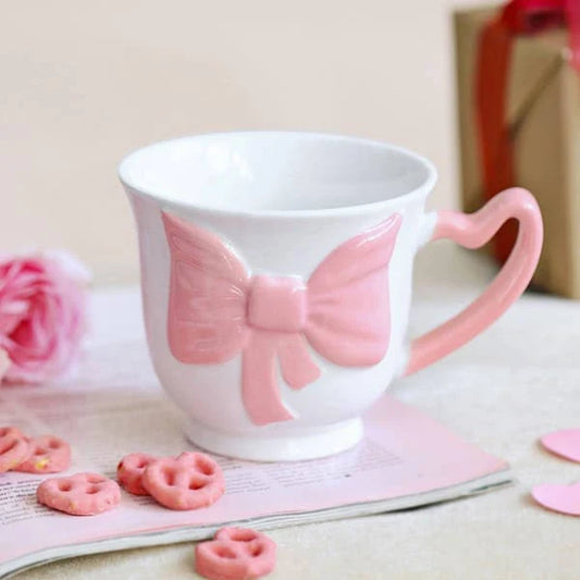 Pink Bow Mug